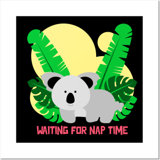 Waiting For Nap Time | Cute Posters and Art